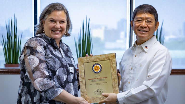 US Under Secretary for Political Affairs Nuland is in PH