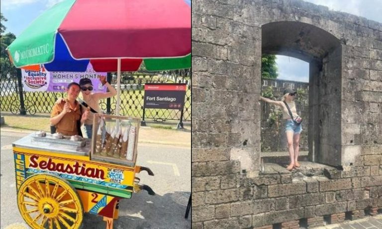 Carly Rae Jepsen visits Intramuros, enjoys dirty ice cream while in PH