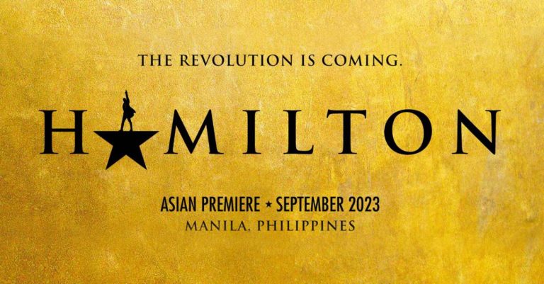 ‘Hamilton’ headed to PH in September