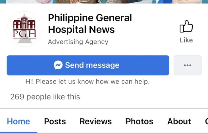 PGH warns vs fake news page using its name