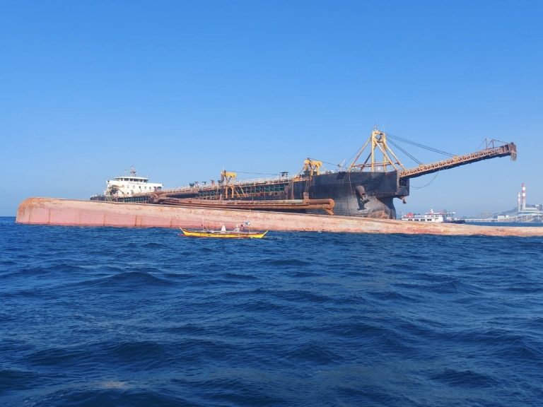 Two foreign-flagged vessels collide off Corregidor