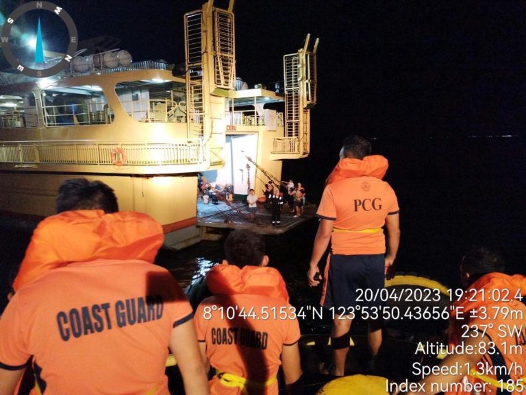 85 boat passengers rescued in Lanao del Norte