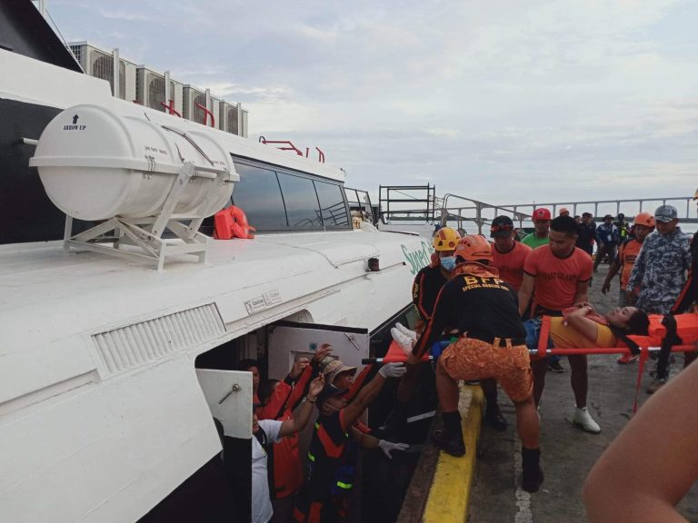 Fast craft, cargo vessel collide in Cebu waters; 25 persons hurt