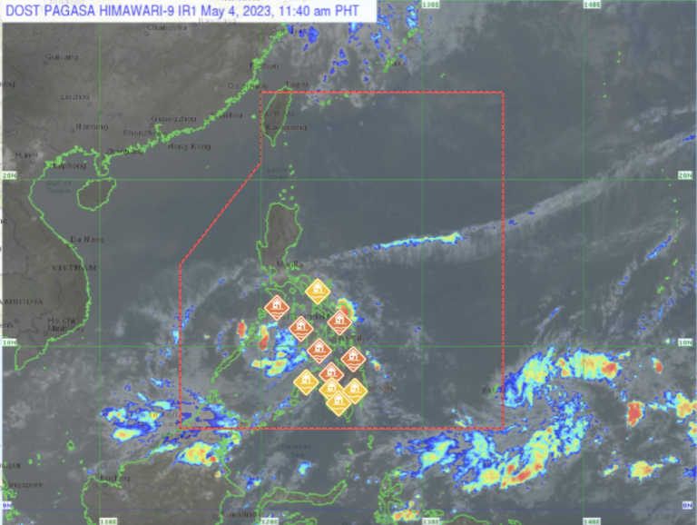 PAGASA: LPA spotted off Palawan may develop into tropical depression