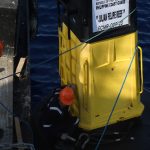 The Philippine Coast Guard (PCG) installs additional buoys in the Kalayaan Island Group, May 2023. (Photo courtesy of PCG)