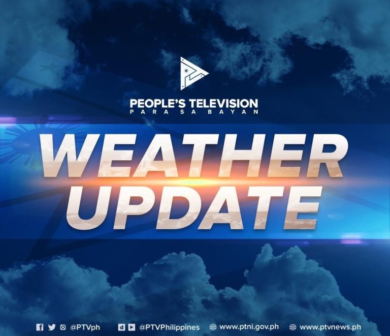 Easterlies to bring cloudy skies, isolated rain showers across PH