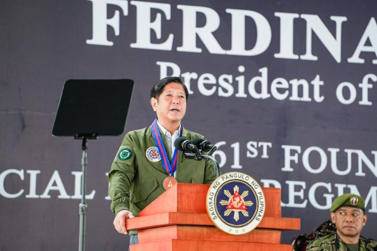 PBBM to Army Special Forces: Support our people in times of crisis