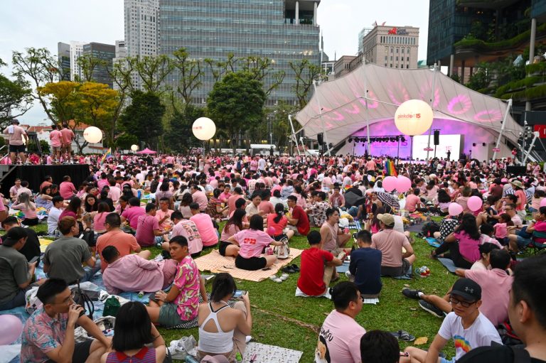 Singapore holds first LGBTQ rally since gay sex decriminalized