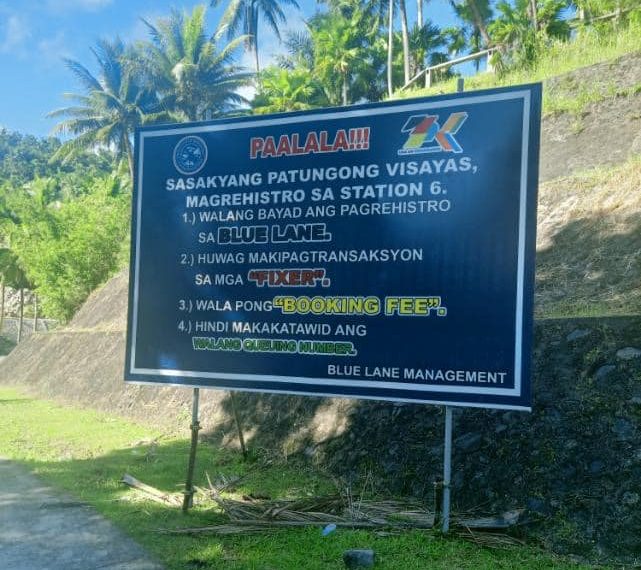 Public warned vs unauthorized ‘booking services fee’ in Matnog Port