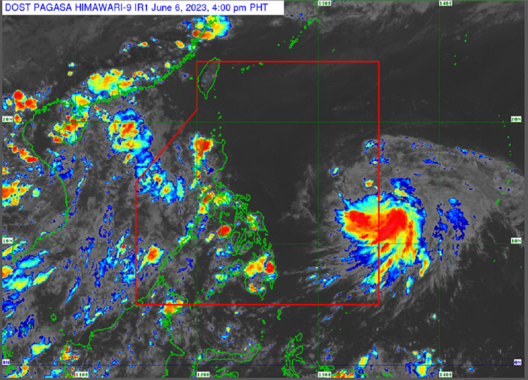 TD ‘Chedeng’ intensifies, unlikely to directly bring heavy rainfall