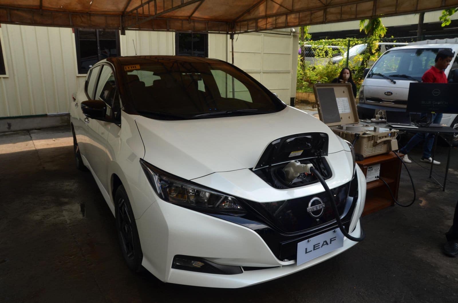 Using nissan leaf as deals backup power