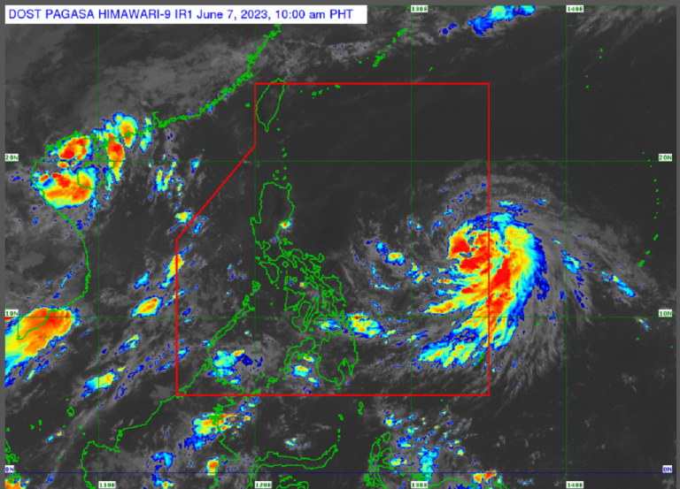 TS ‘Chedeng’ maintains strength, still far from PH landmass
