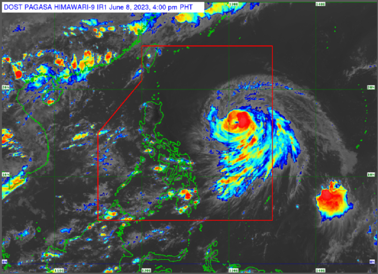 ‘Chedeng’ now a typhoon
