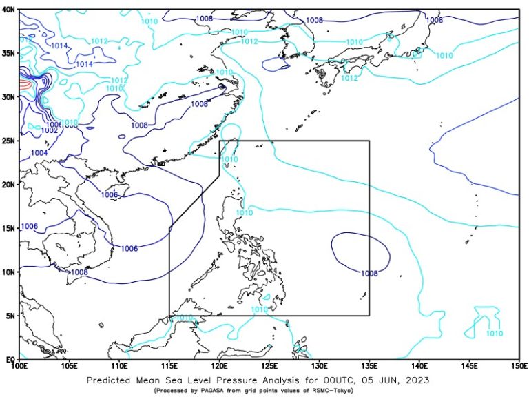 PAGASA monitors LPA, cloud clusters outside PAR