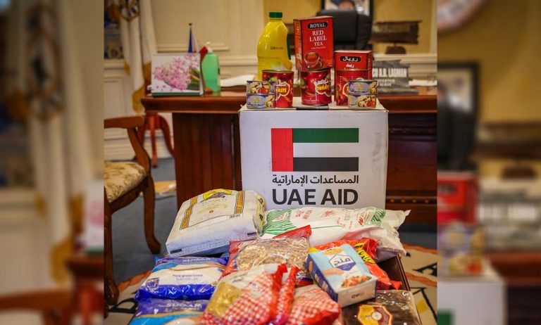 Albay expecting full delivery of 55-ton UAE-donated food items