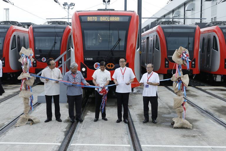 PBBM vows to pursue more public transpo dev’t projects; inaugurates LRT-1 4G LRVs