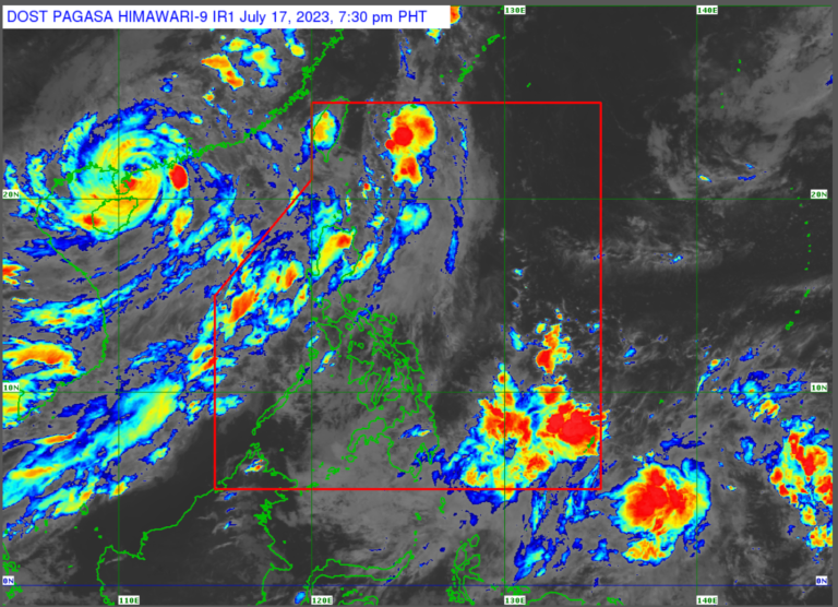 LPA east of Mindanao enters PAR