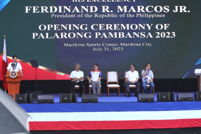 PBBM urges DepEd, LGUs to continue supporting PH’s sports development