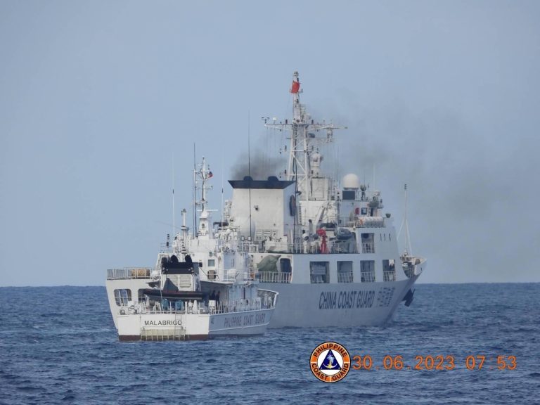 Chinese vessels blocked PCG vessels in PH territory, PCG confirms