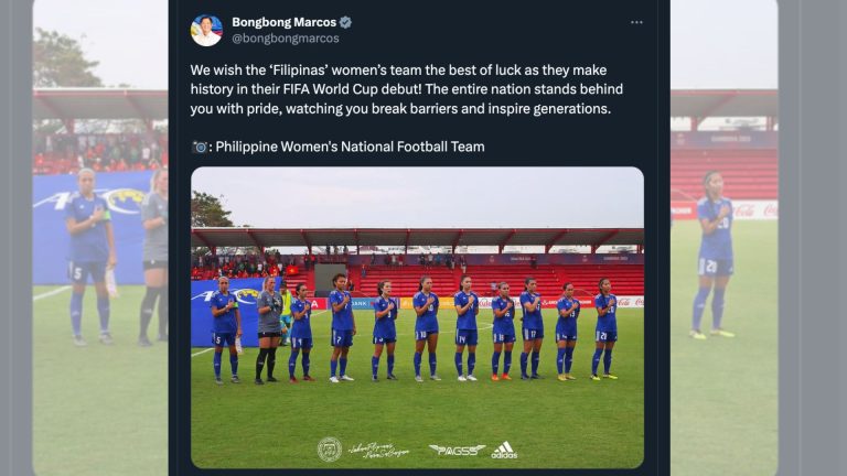PBBM to Filipinas football team: ‘Break barriers and inspire generations’