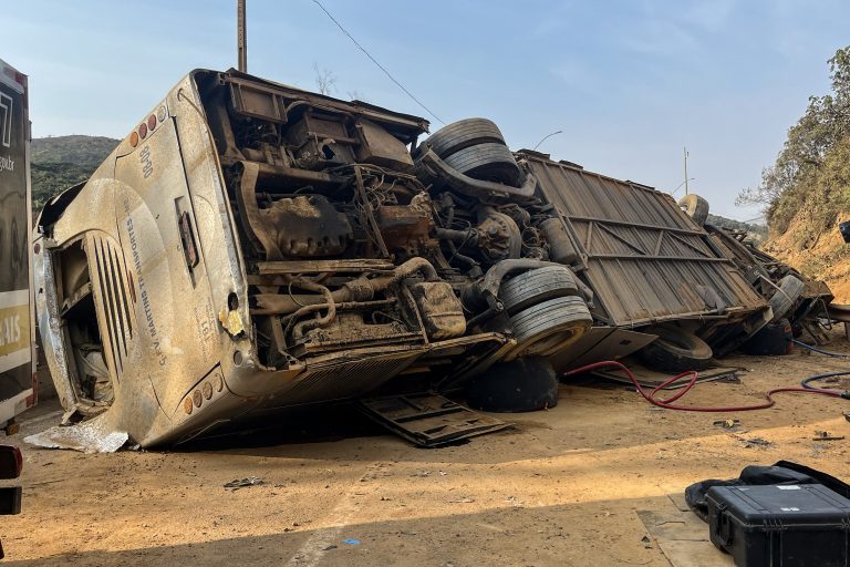 Seven football fans die, dozens injured in Brazil bus crash