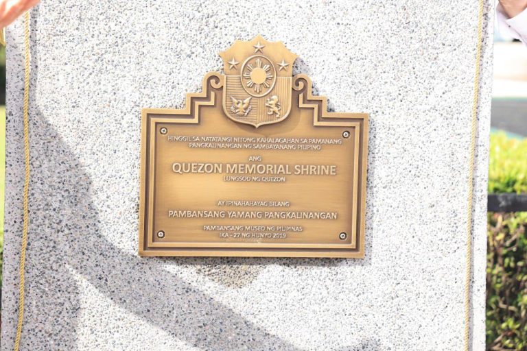 Quezon Memorial Shrine named national cultural treasure