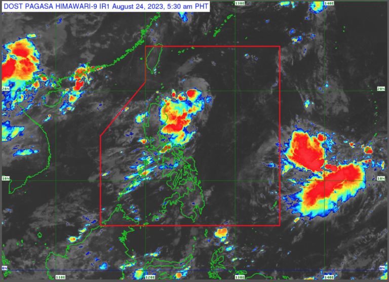 LPA east of Aparri now Tropical Depression ‘Goring’; habagat to keep effect over parts of PH