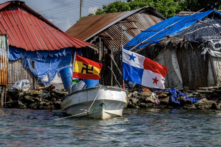 ‘We’re going to sink’: hundreds abandon Caribbean island home