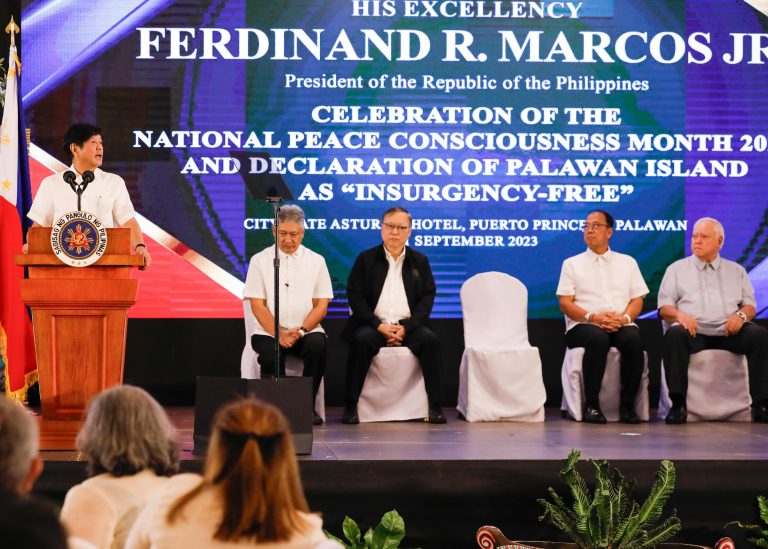 PBBM: Declaration of Palawan as insurgency-free vital to PH tourism transformation