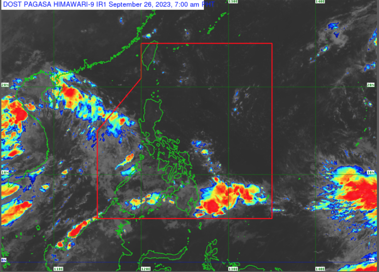 Habagat to bring cloudy skies, rains over parts of S. Luzon, Visayas