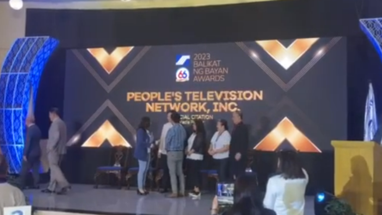 PTV feted at ‘Balikat ng Bayan Awards’