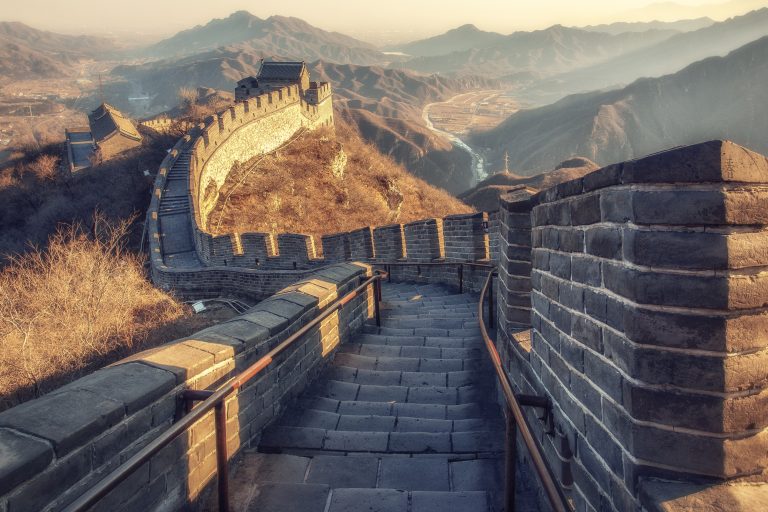 Great Wall of shame: Two held after smashing hole in China landmark