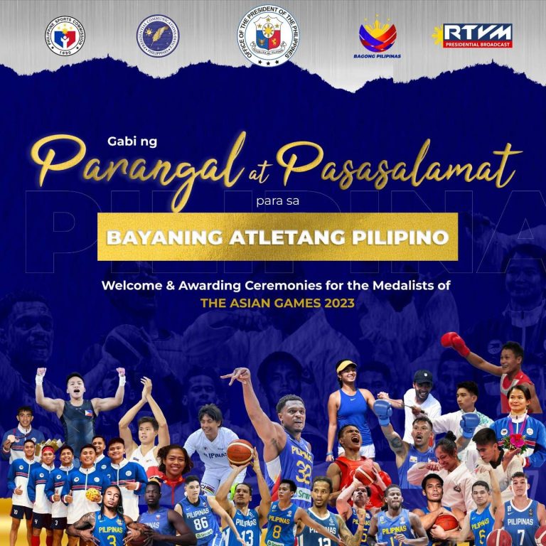 19th Asian Games medalists to receive Presidential Citation, cash incentives