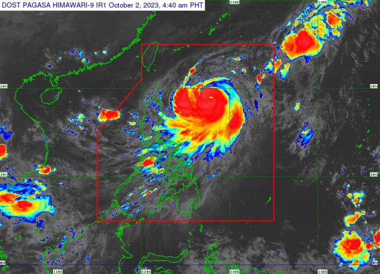 TS ‘Jenny’ further intensifies into typhoon, Signal No. 1 up in parts of Luzon