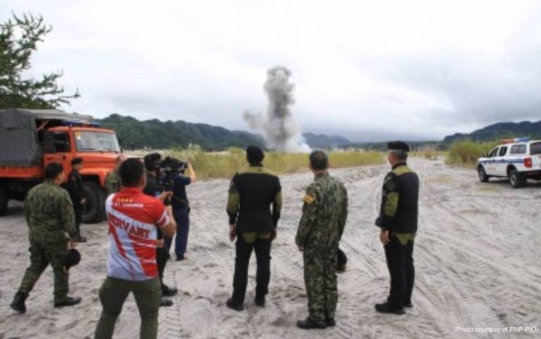 PNP detonates 362 lbs. of explosives in Tarlac ops