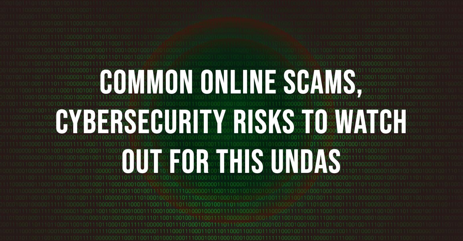 LIST: Common online scams, cybersecurity risks to watch out for this ...