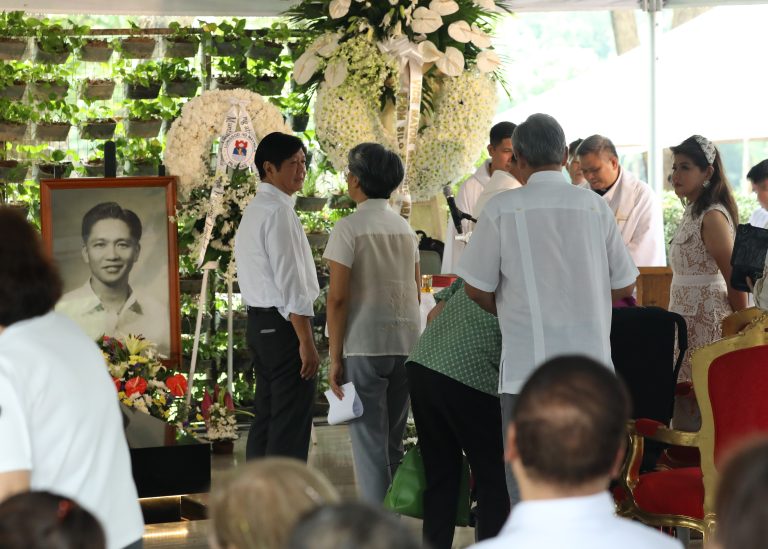 PBBM visits father’s tomb, offers mass at the Libingan ng mga Bayani