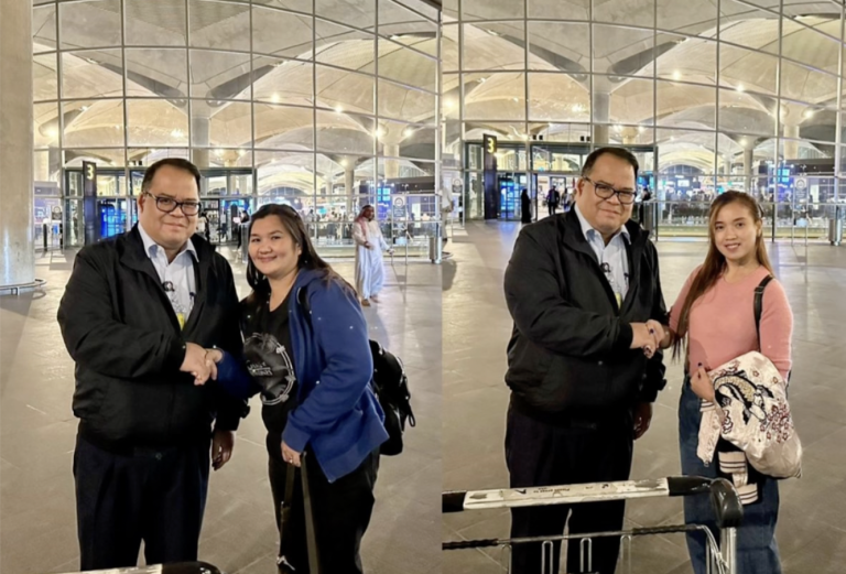 1st 2 OFWs from West Bank, 3rd batch from Lebanon arrive in PH