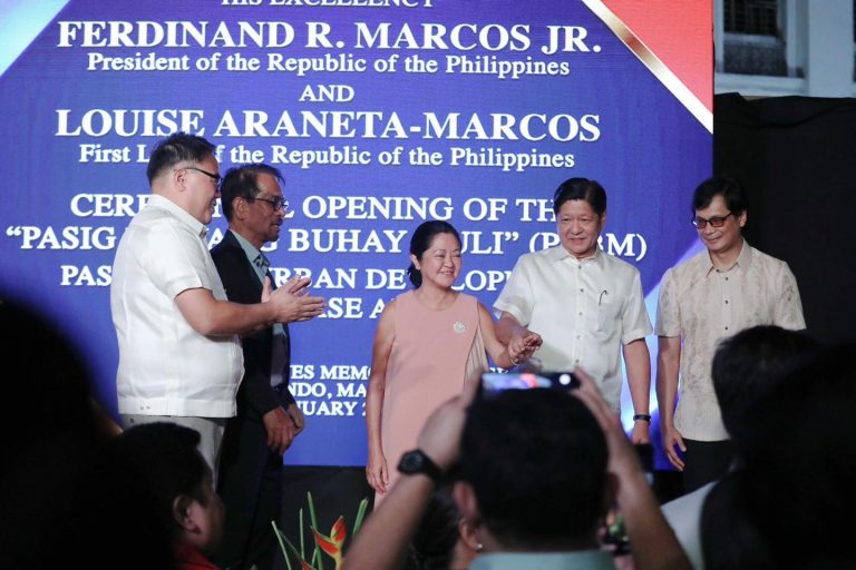 PBBM launches “Pasig Bigyang Buhay Muli” project
