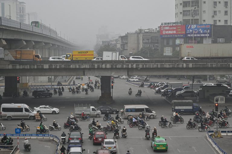 Hanoi chokes as Vietnam capital tops most polluted cities list
