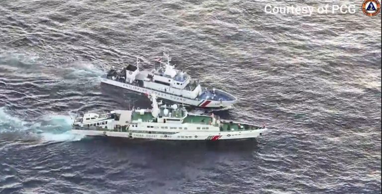 PCG vessel escorting RORE mission to Ayungin collides with CCG anew