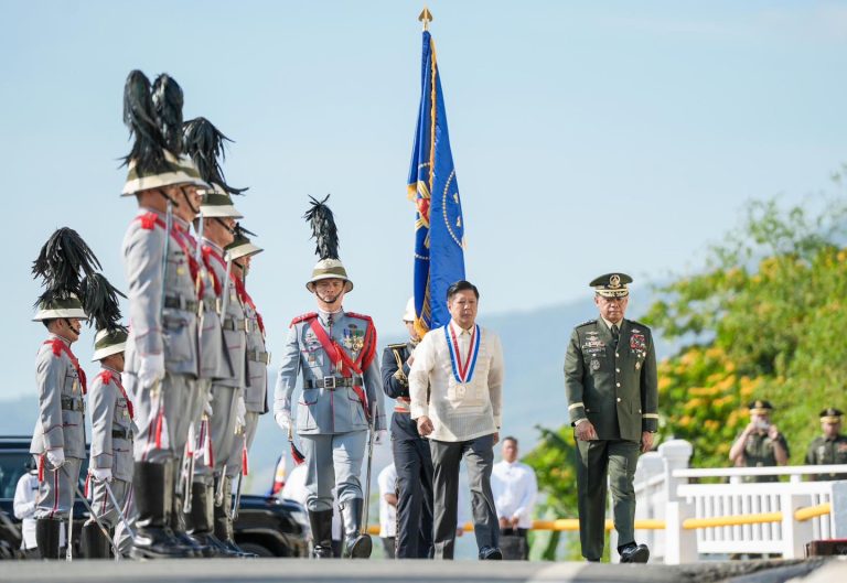 Marcos exhorts Filipinos: Don’t back down from foreign threats