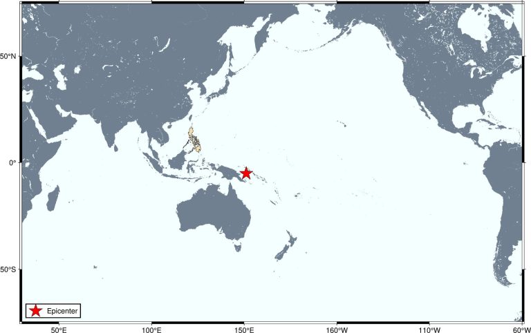 No tsunami threat to PH after Papua New Guinea quake – Phivolcs
