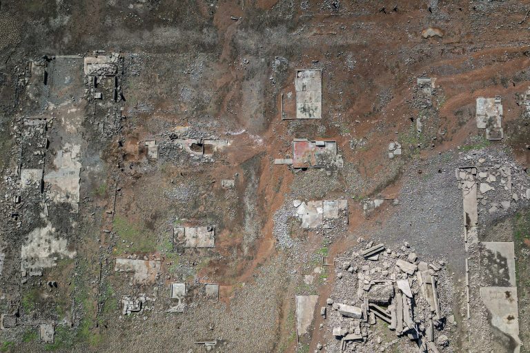 Philippine settlement submerged by dam reappears due to drought