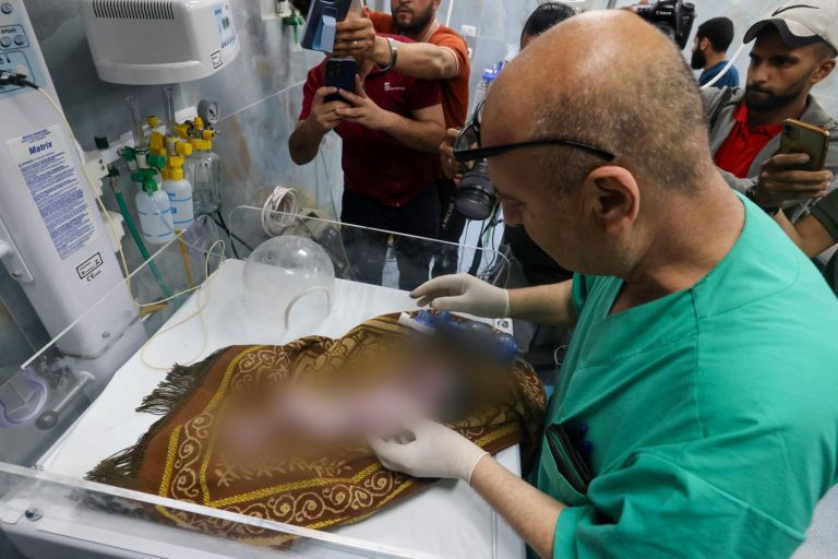 Baby delivered from dying mother’s womb in Gaza ‘miracle’