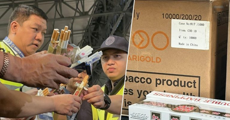 BOC intercepts P791-M smuggled cigarettes from Singapore