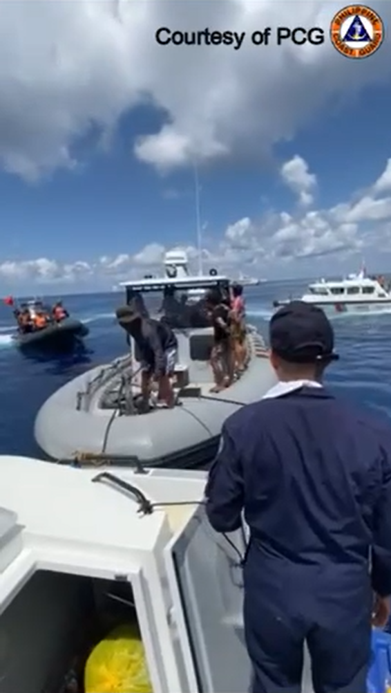 NTF-WPS: Chinese vessel rams PH boat carrying sick military personnel