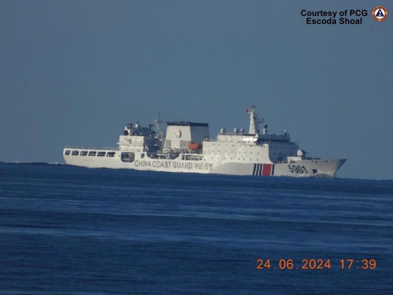 PBBM concerned over CCG’s dangerous maneuvers in Panatag Shoal