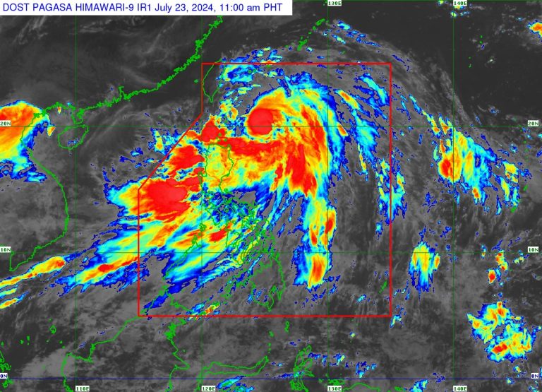 Signal No. 2 up in Batanes due to Typhoon Carina