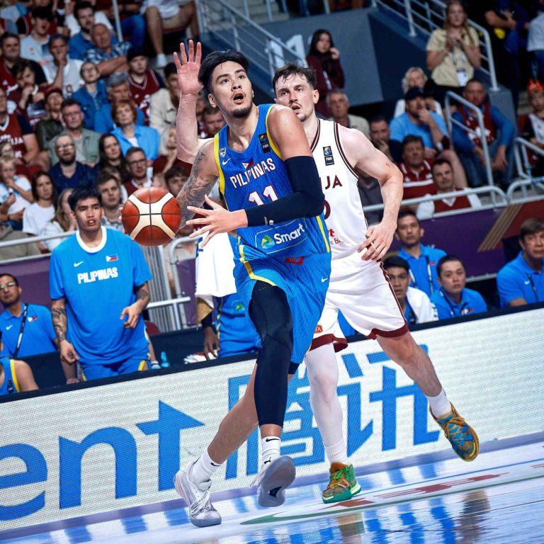 PH upsets world No. 6 Latvia in FIBA Olympic qualifying tourney